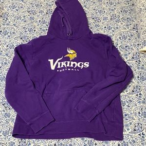 MN Vikings hooded sweatshirt